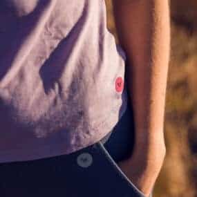 Damen 3/4 Shirt aus 100% Merinowolle