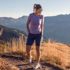 Damen 3/4 Shirt aus 100% Merinowolle