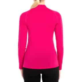 Womens Longsleeve Zip Shirt 100% Merino Wool