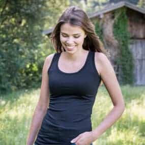 Womens Tank Top 100% Merino Wool Lightweight
