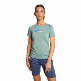 Womens T-Shirt 100% Merino Wool Tirol