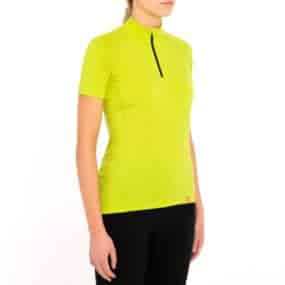 Womens Zip Neck Shirt 100% Merino Wool
