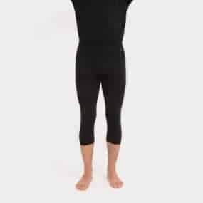 Men's merino wool baselayer 3/4 length