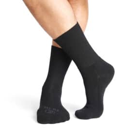 Everyday business Merino Wool socks no elastic black