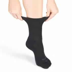 Everyday business Merino Wool socks no elastic black
