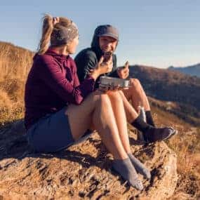 low ankle micro socks everyday sneaker sand merino wool grey outdoors