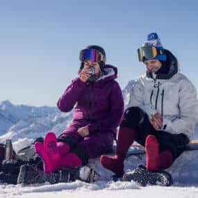 Skitouring and Skiing Socks for Men and Women Merino Wool