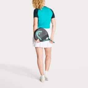 womens merino wool raglan shirt, merino t-shirt, padel tennis shirt, tennis shirt