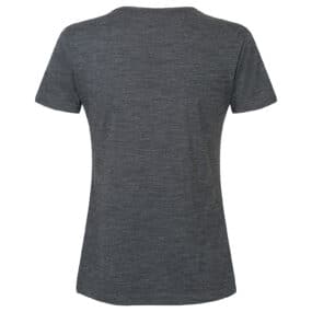 thin wide neck merino wool t-shirt women