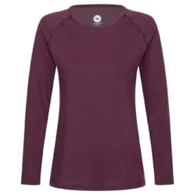 Arila 3838 womens merino longsleeve shirt top merino wool baselayer