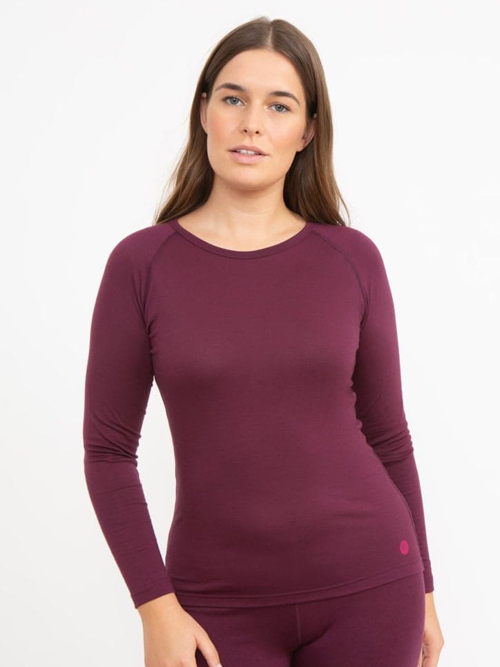 Damen Merino Langarm Shirt - Arila