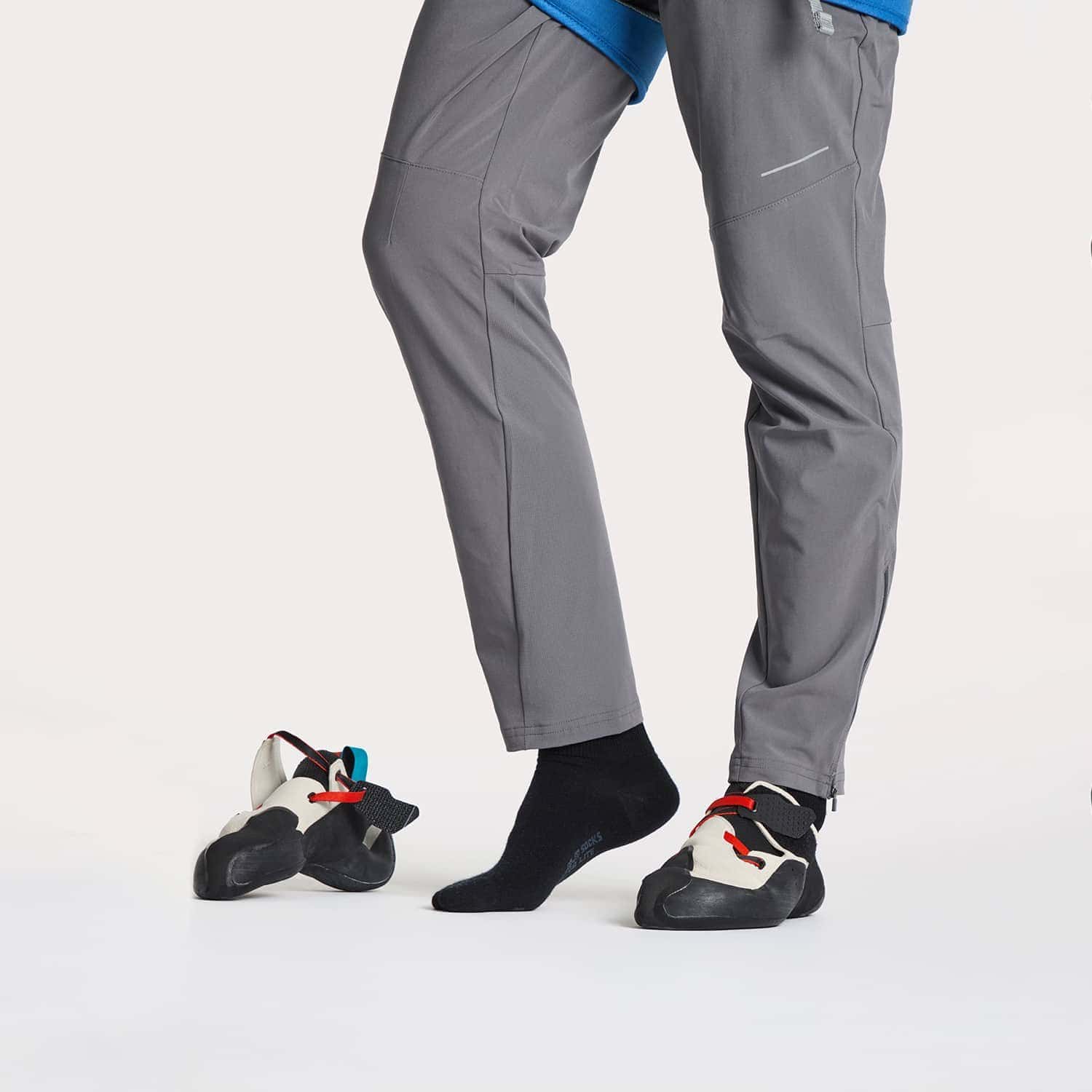 Calze Corte per Arrampicata in Lana Merino