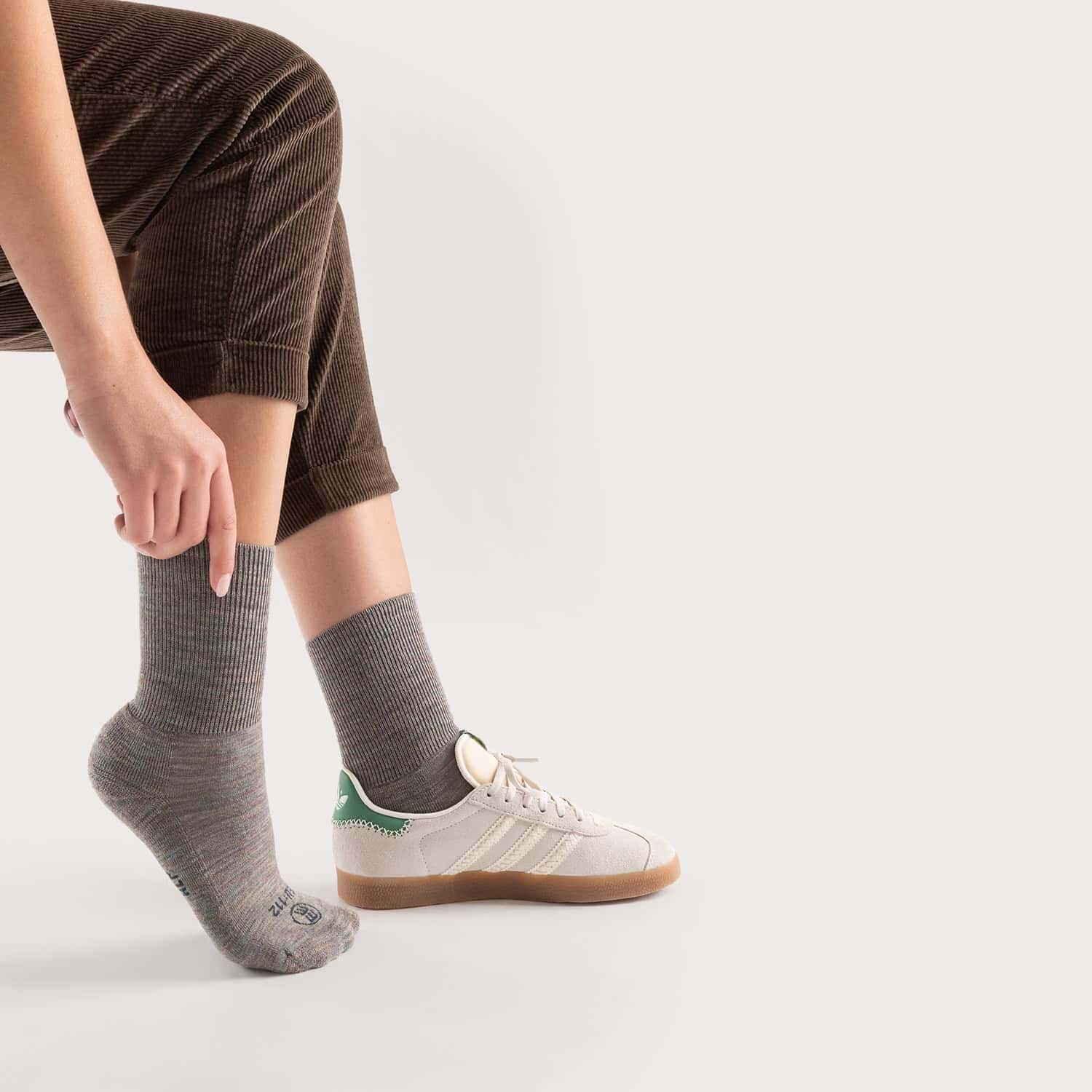 Casual Merino Crew Socks for Everyday - Alp