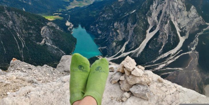 Wandersocken Alp Plus, Merino Wolle, Made in italy