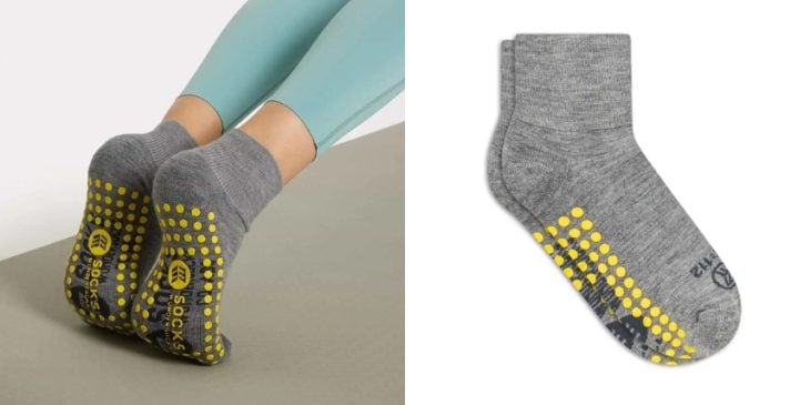 Pilates Socken Merino Wolle