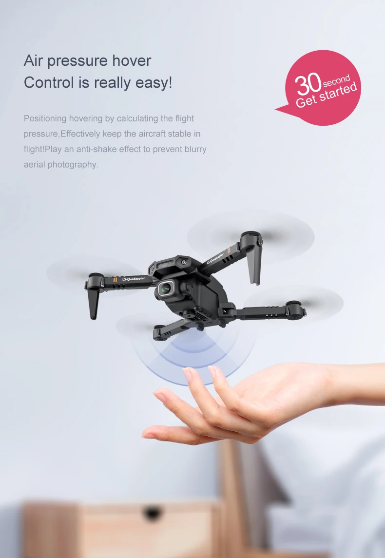 2020 New XT6 Mini 4K Drone HD Double Camera WiFi Air Pressure Altitude Hold Foldable Quadcopter 9 Hc7f1b74bf7d0484484ee6ad8ab4abd90n