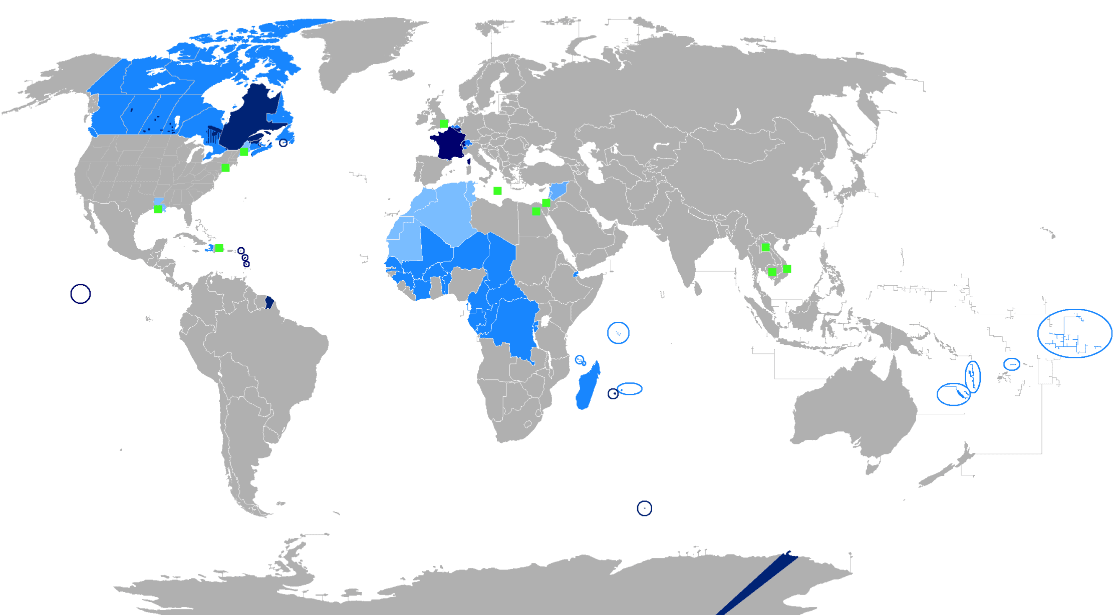 Which Countries Speak French