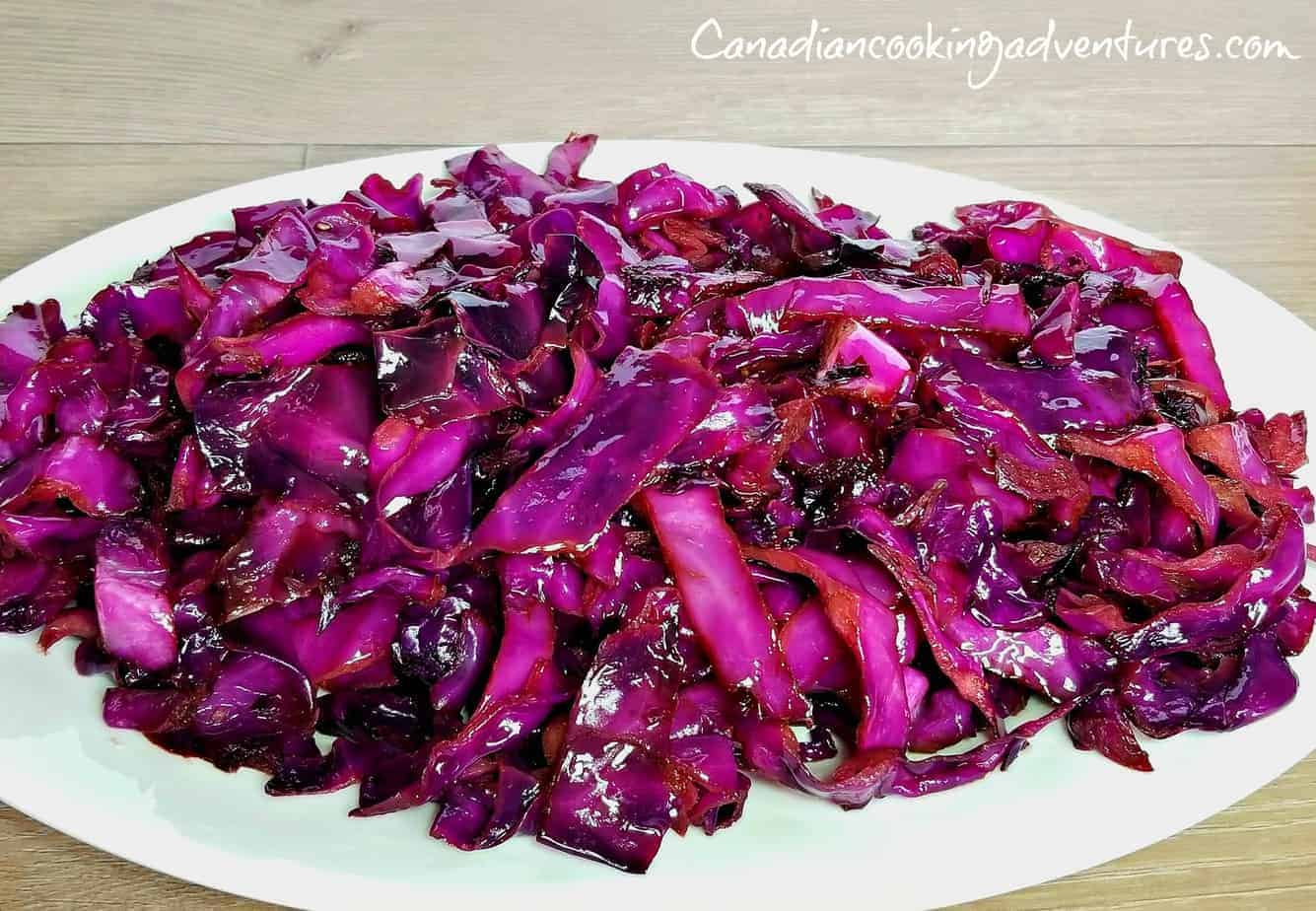 Sauteed Red Cabbage