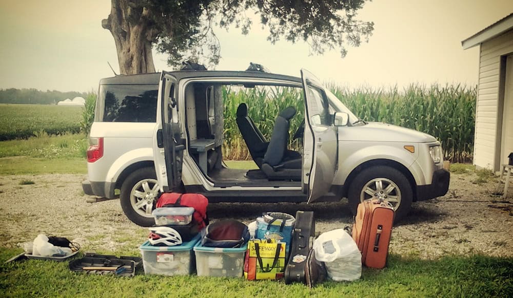 Chris Tarzan Clemens 2014 – Honda Element Home
