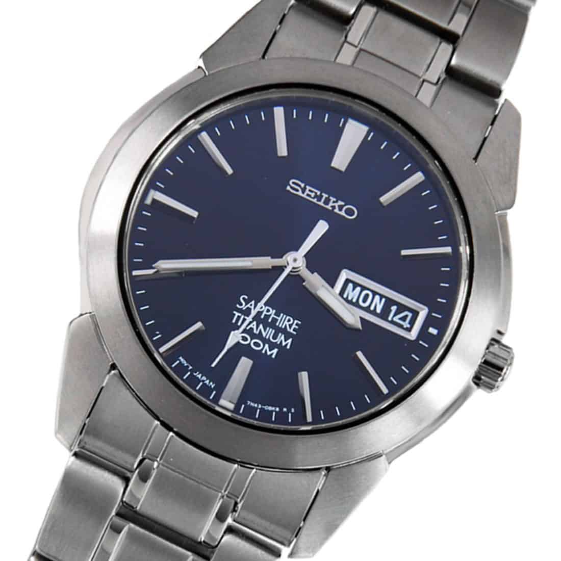 seiko watch titanium sapphire