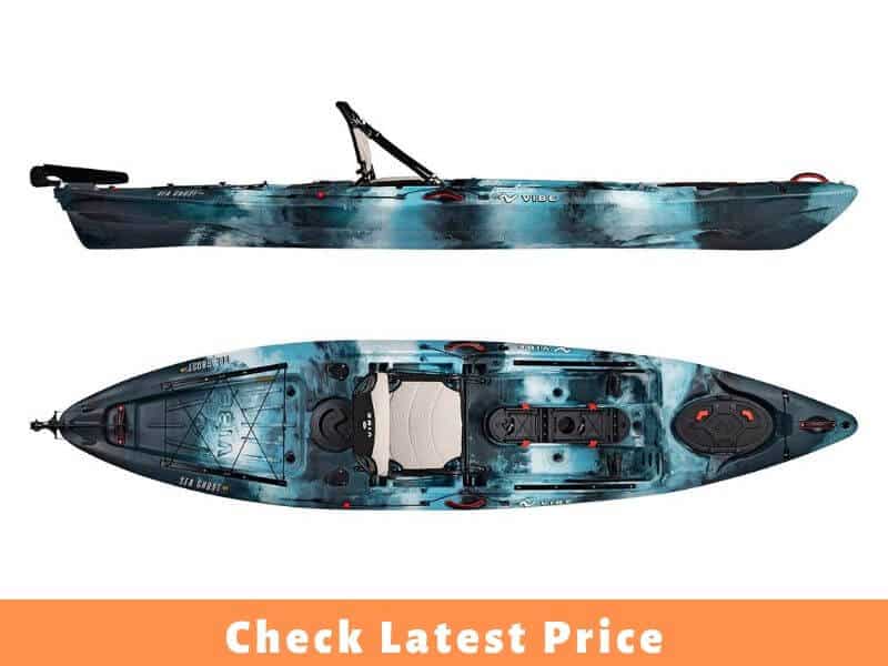 Vibe Kayaks Sea Ghost 130 sit on top fishing kayak Vibe Kayaks Sea Ghost 130 sit on top fishing kayak