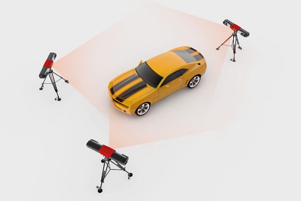AirTrack Handheld Optical CMM 6 Multitrack