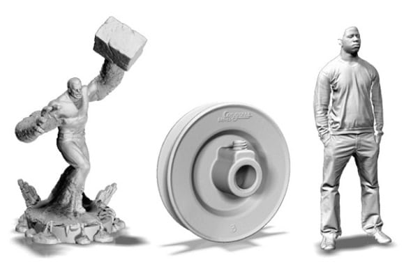 Structured Light 3D Scanner 10 3d scan a variety of objects