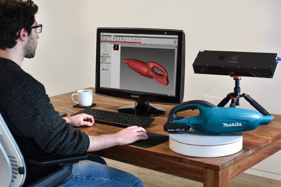 RangeVision Smart 13 automate 3d scanning