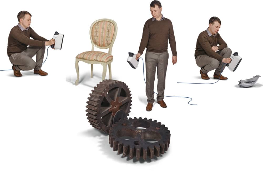 Entry Level Handheld 3D Scanners 3 flexible handheld 3d scanner