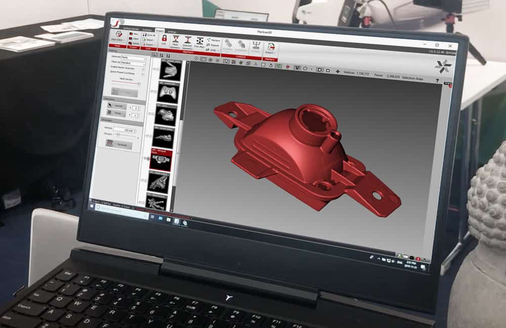 Handheld 3D Scanner 8 h3 built for agility