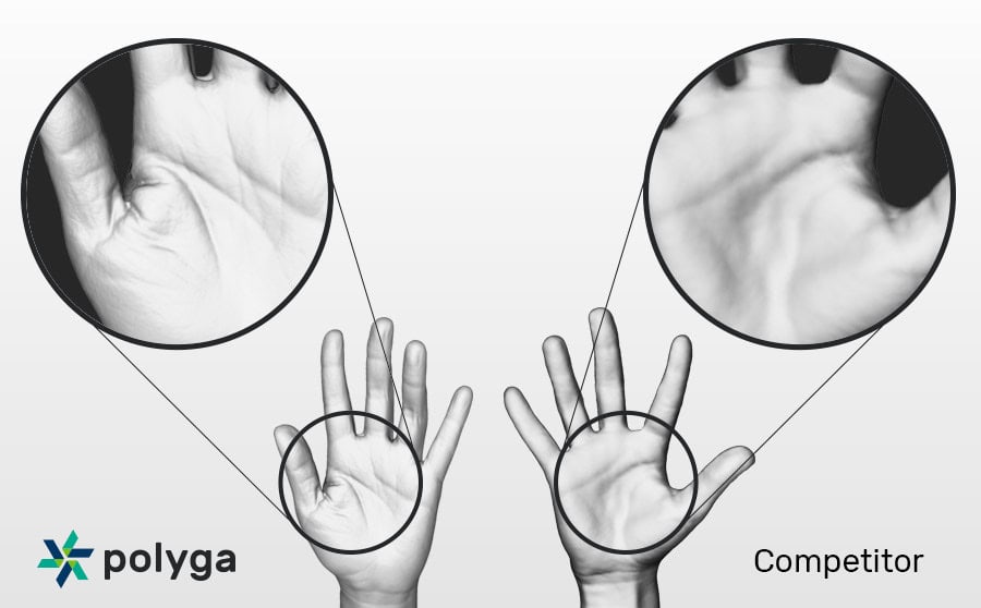 Handheld 3D Scanner 7 h3 scan comparison competitor