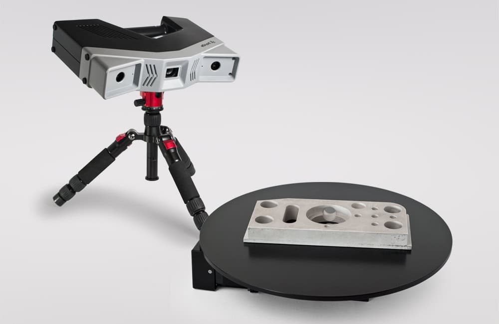 Handheld 3D Scanner 9 h3 with tripod rotary table