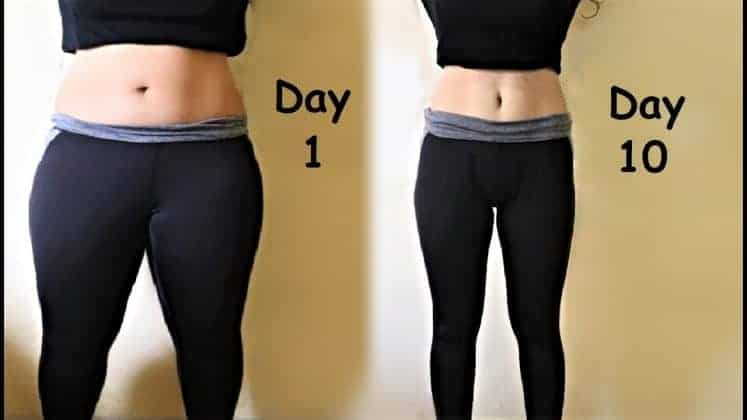 lose thigh fat in 10 days