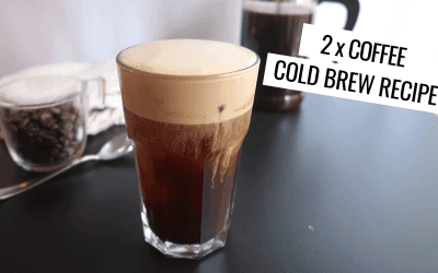 Cold Brew Topped with Coffee Infused Cold Foam