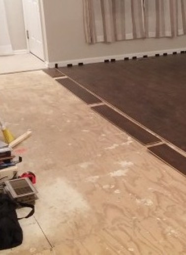 pergo odors subfloor
