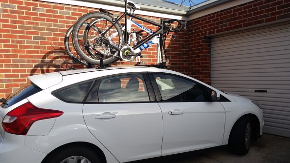 Ford Focus Bike Rack - SeaSucker Down Under
