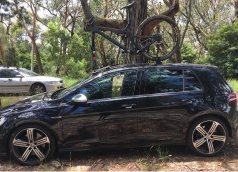 bike rack for golf r