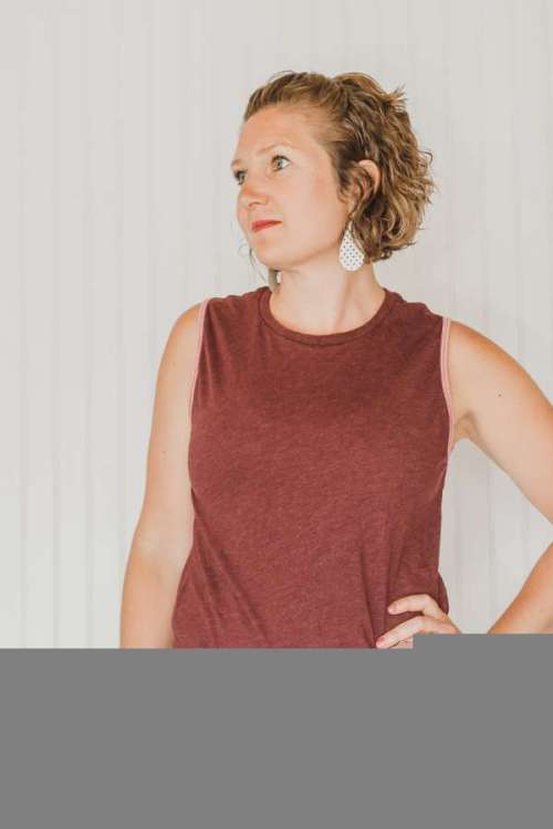 Women's Boxy Tank Top - Free Sewing Pattern