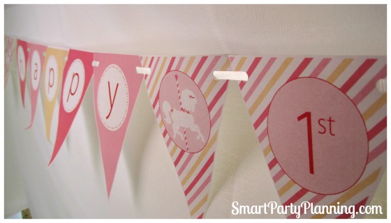 Carousel Birthday Party