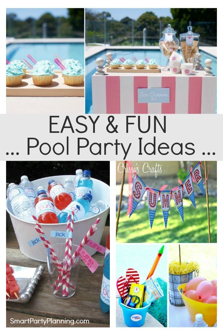 Easy And Fun Pool Party Ideas