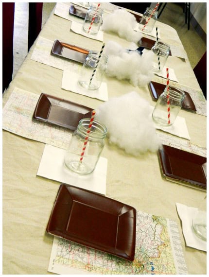 Full Of Adventure Vintage Airplane Baby Shower
