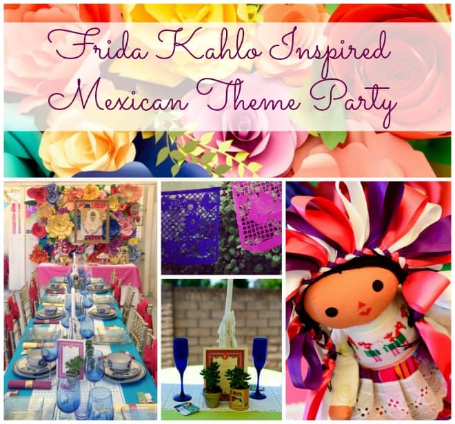 Frida Kahlo Inspired Mexican Theme Party