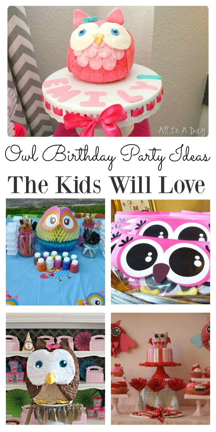 Popular Owl Birthday Party Ideas The Kids Will Love