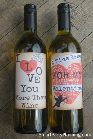 Valentine's Day Gift Idea: Wine Labels