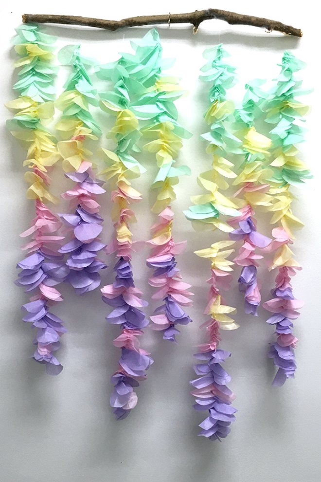 tissue paper garland australia