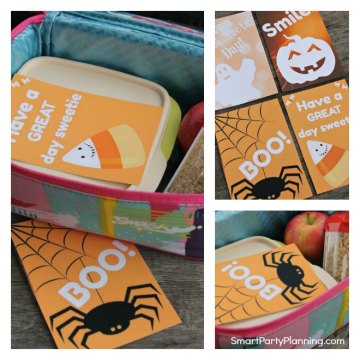 Halloween Lunch Box Notes that will Brighten up Your Child&#039;s Day