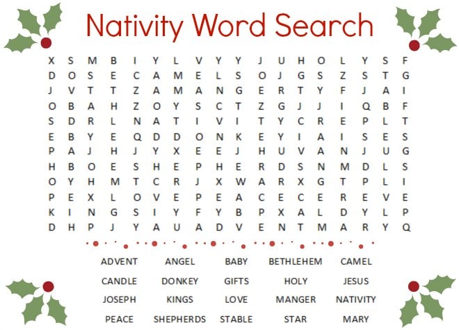 The Best Free Christmas Word Search Puzzles Kids Will Love
