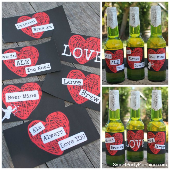 valentines day beer labels the perfect gift your man will
