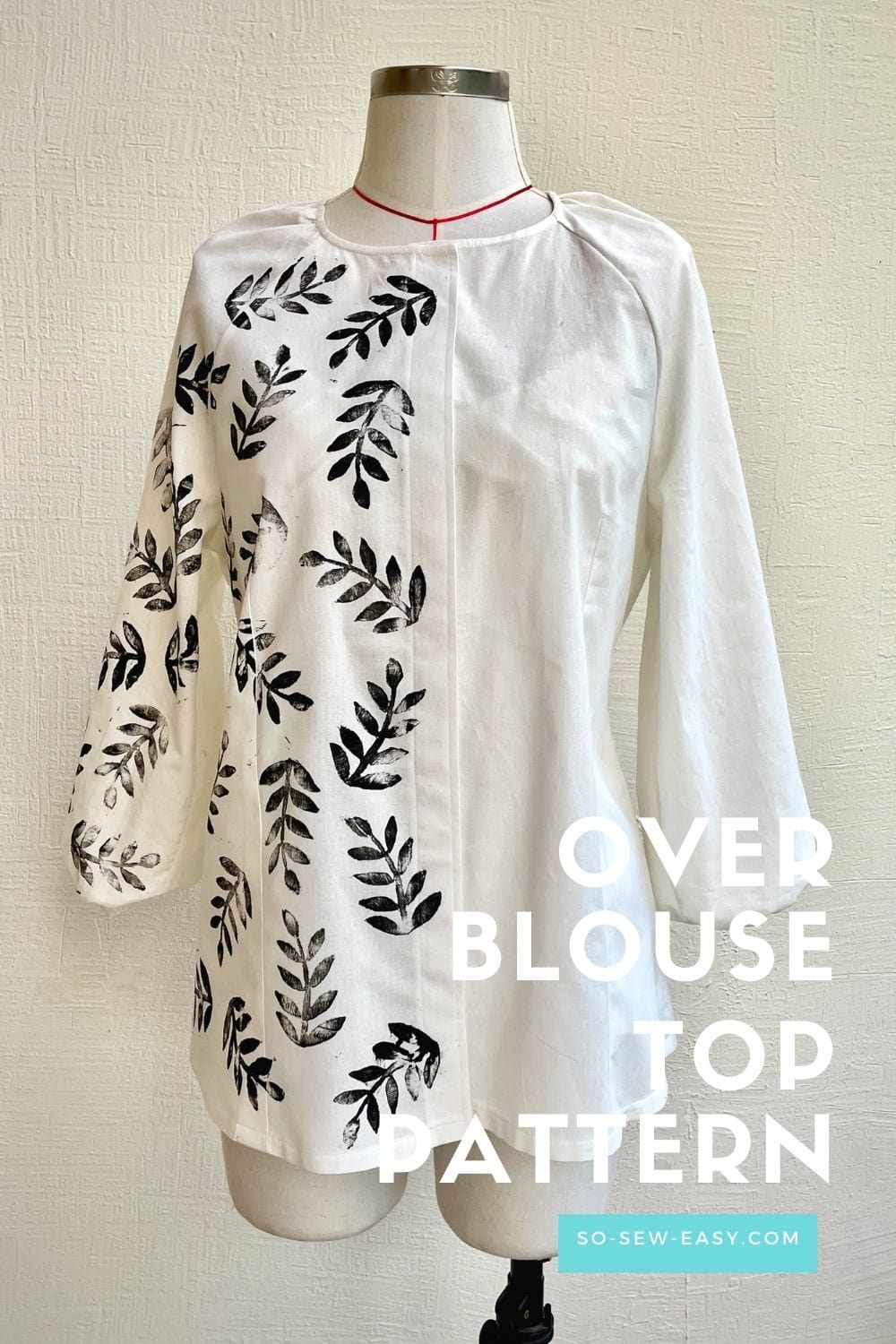 Women's Overblouse Top - Free Sewing Pattern