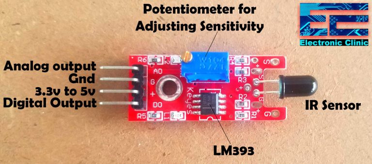 Flame Sensor Arduino, Fire Sensor Arduino, Circuit and programming